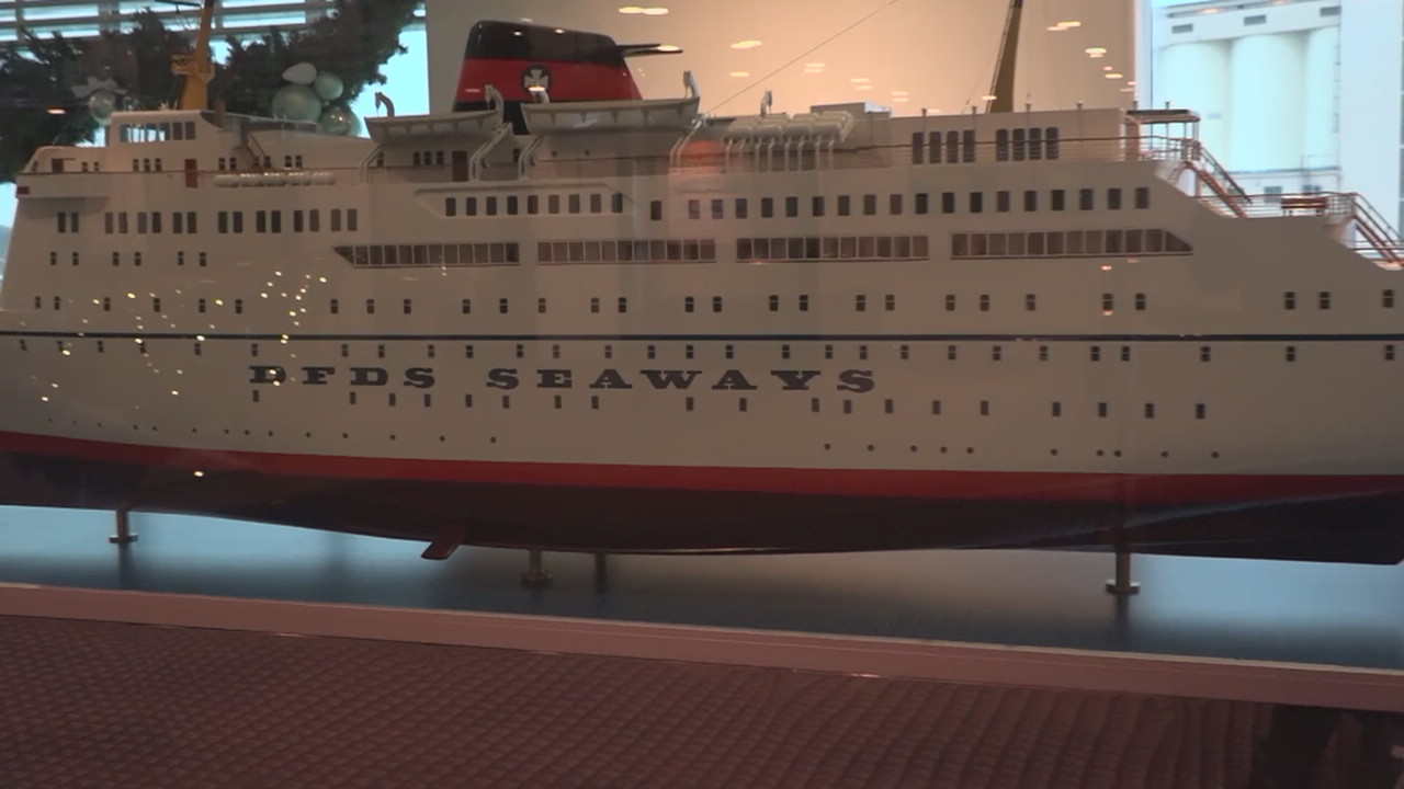 DFDS Seaways cruiser inn I Vålerenga